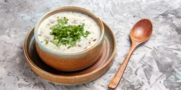 آش دوغ buttermilk soup