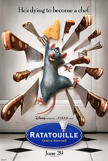 انیمیشنهای برتر معروف که باید ببینید 6 کاور انیمیشن راتاتوییل Ratatouille (2007)در معرفی انیمیشنهای برتر معروف