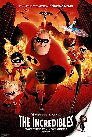 انیمیشنهای برتر معروف که باید ببینید 9 کاور انیمیشن شگفت انگیزان 2004 The Incredibles در معرفی انیمیشنهای برتر معروف