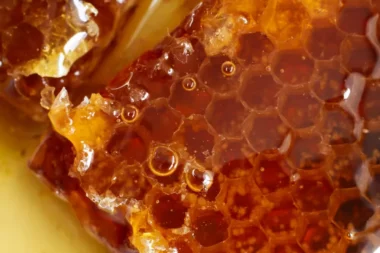 عسل با موم honey
