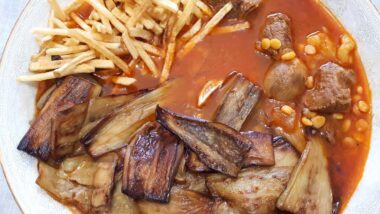 خورشت قیمه بادمجان حرفه ای