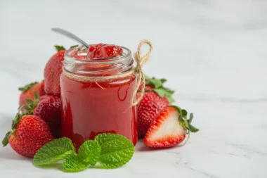 مربای توت‌فرنگی