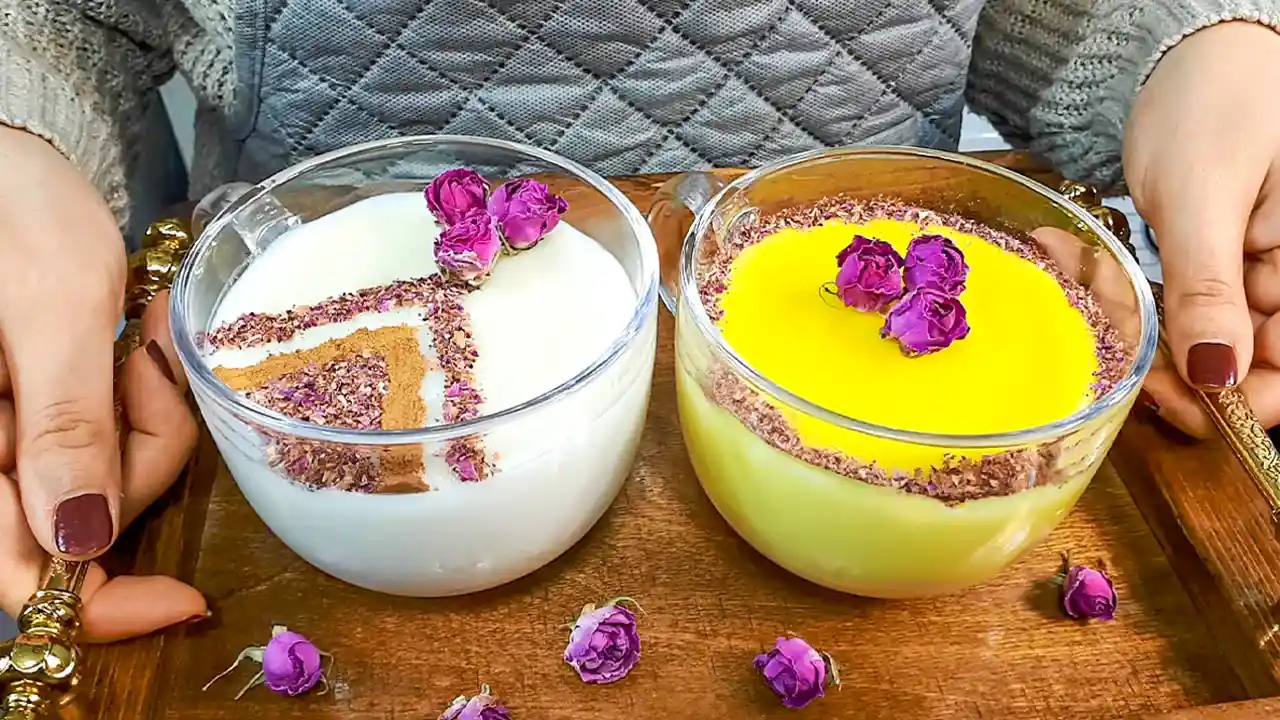 طرز تهیه فرنی با آرد برنج؛ بهترین دسر برای افطار 1 طرز تهیه فرنی با آرد برنج / دسر برای افطار / برای افطار چی درست کنم / برای افطار چی بخوریم / دسر برای ماه رمضان
