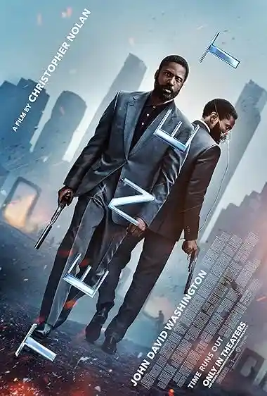 فیلم های سفر در زمان؛ معرفی 17 سینمایی بینظیر 11 کاور فیلم تنت - بهترین فیلم های سفر در زمان