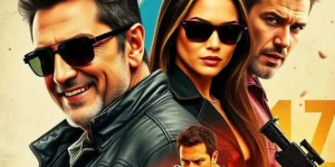 پوستر فیلم سینمایی اکشن با فضای مثبت