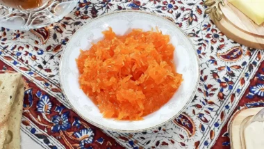 طرز تهیه مربای هویج خوشرنگ - ژوان
