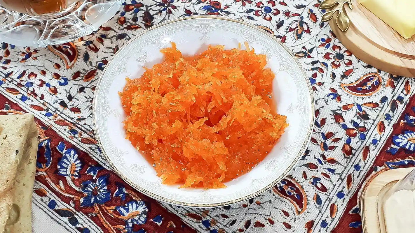 طرز تهیه مربای هویج خوشرنگ و خوشمزه با 4 نکته کلیدی 1 طرز تهیه مربای هویج خوشرنگ - ژوان